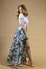 Long slit skirt
