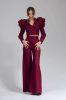Bell maxi trousers, wool thread, various colors available