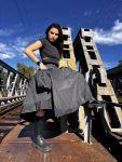 Boho-gothic-chic skirt