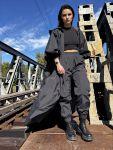 Cargo-gothic-chic trousers