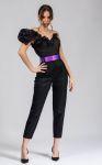 Kendra silk pants ensemble