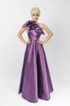 Izaura 5 long dress Taffeta