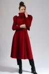 Beatrice 3 coat, winter lining, wool thread