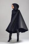 Rebecca 1 Coat , detachable cape