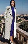 Romanita 3 coat, purple color mix, stock size 38
