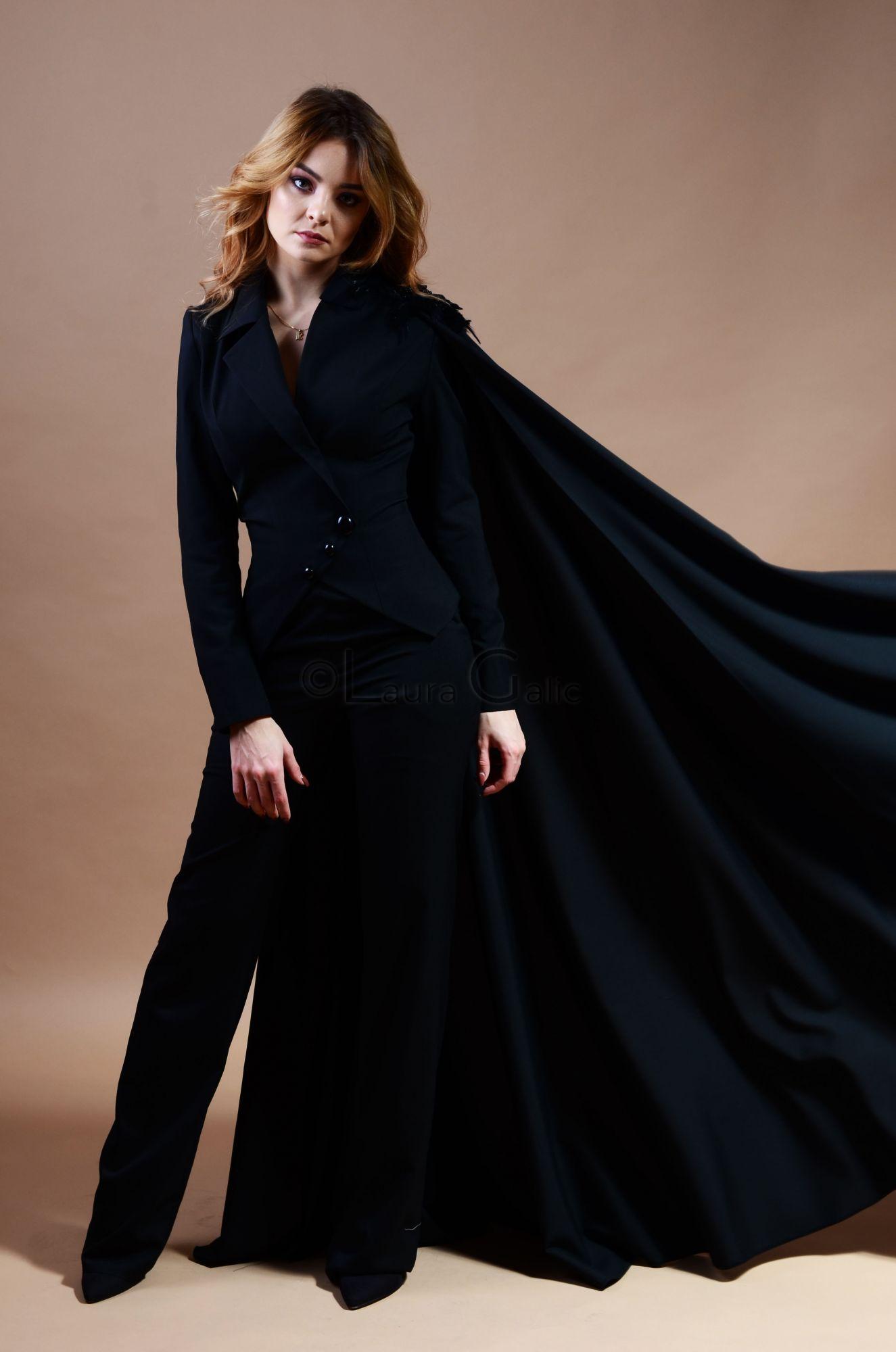 Cape suit jacket new arrivals